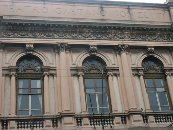 Teatro Donizetti, Bergamo. Foto A.A.Bispo